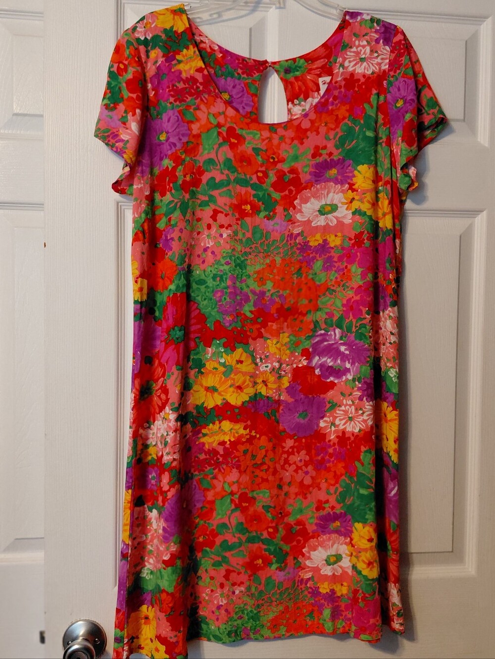 Hula Moon By Jams World Dress Women's Size X Large In Bloom Made In Hawaii